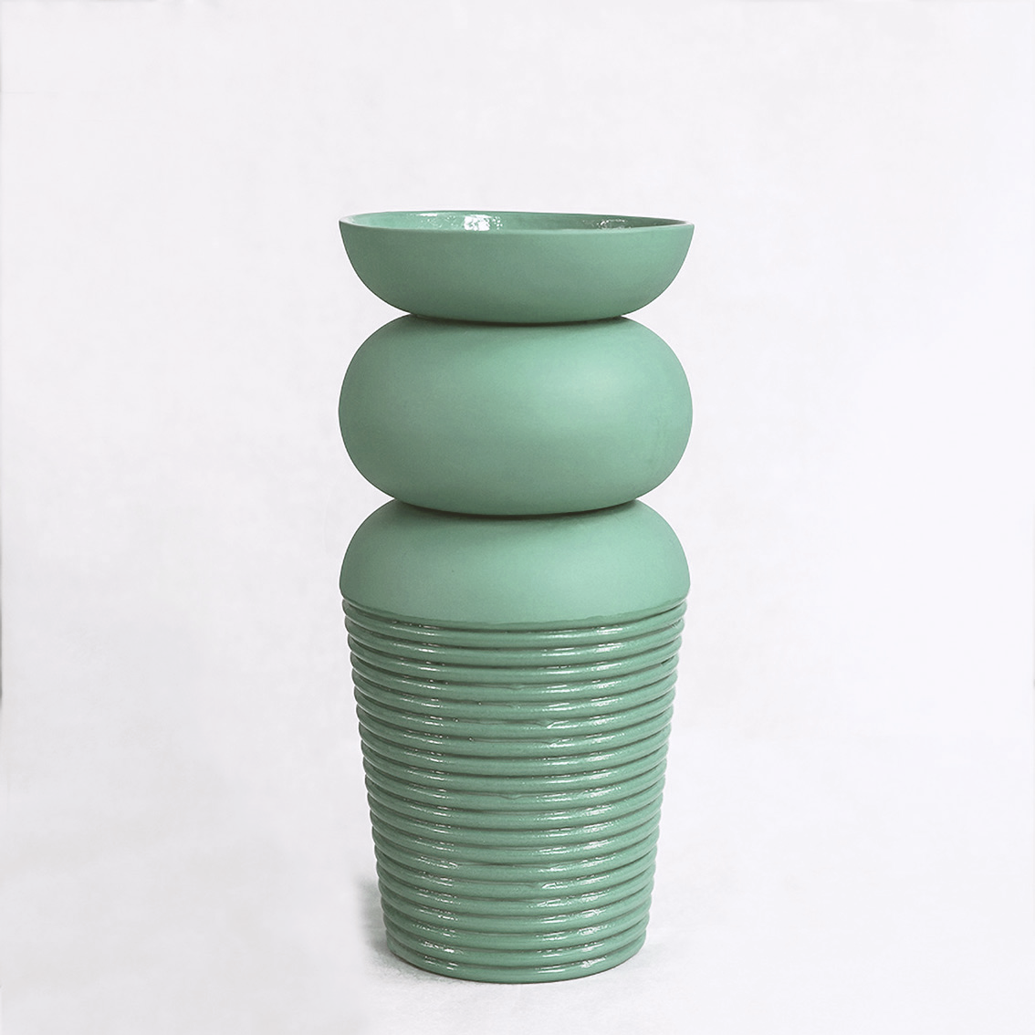 #ribbel #vase #saudade #saudadecollective #saudade_collective #collective #craftsmanship #collaboration #studioinekevanderwerff
